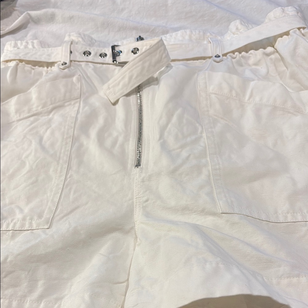 Banana Republic Cream Shorts